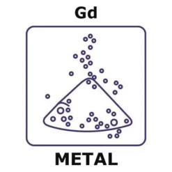 Гадолиниевый порошок 99.9% до 500 мкм (10 г) для МРТ, ядерной энергетики и электроники