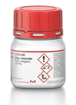 Хлорид цинка ZnCl₂ ≥97%: катализатор Кневенагеля и активатор углей