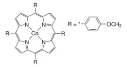 Комплекс кобальта(II) с 5,10,15,20-тетракис(4-метоксифенил)порфином