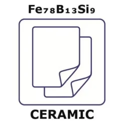 Фольга Fe-B-Si 0.025мм электротехническая (78/13/9%)