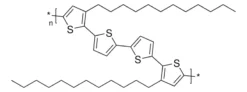 Поли(3,3′′′-дидодецил[2,2′:5′,2′′:5′′,2′′′-кватертиофен]-5,5′′′-диил)