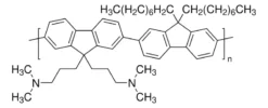 Поли[(9,9-бис(3'-(N,N-диметиламино)пропил)-2,7-флуорен)-альт-2,7-(9,9-диоктилфлуорен)]