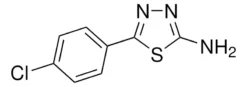 2-Амино-5-(4-хлорфенил)-1,3,4-тиадиазол