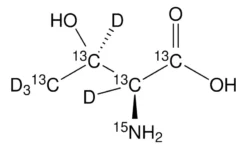 L-Треонин-¹³C₄,¹⁵N,2,3,4,4,4-d₅
