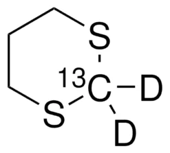 1,3-Дитиан-2-<SUP>13</SUP>C-2,2-d<SUB>2</SUB>