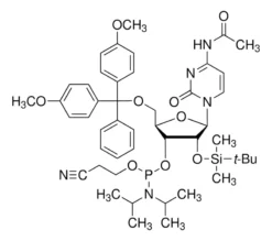 Фосфорамидит DMT-2'-O-TBDMS-рибоЦ(ац)