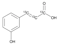 м-Кумаровая кислота-1,2,3-¹³C₃