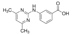 3-[(4,6-Диметилпиримидин-2-ил)амино]бензойная кислота