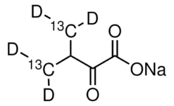 2-кето-3-(метил-<SUP>13</SUP>C,d<SUB>2</SUB>)-масляная кислота-4-<SUP>13</SUP>C,d<SUB>2</SUB> натриевая соль