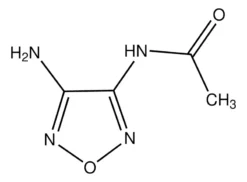 N-(4-Амино-1,2,5-оксадиазол-3-ил)ацетамид