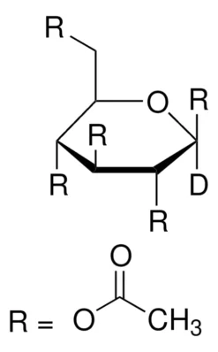 β-D-Глюкоза-1-C-d пентаацетат