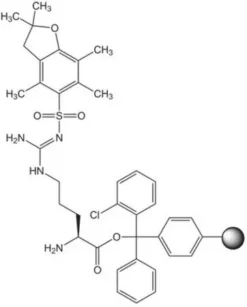 Смола H-Arg(Pbf)-2-ClTrt для пептидного синтеза