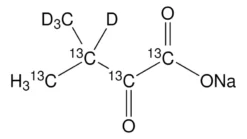 Натриевая соль 2-кето-3-(метил-d3)-масляной кислоты-1,2,3,4-¹³C₄, 3-d