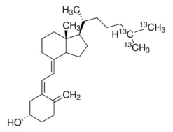 Раствор витамина D₃-25,26,27-¹³C₃