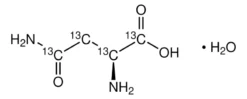 L-аспарагин-<SUP>13</SUP>C<SUB>4</SUB> моногидрат
