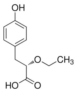 (S)-2-этокси-3-(4-гидроксифенил)пропионовая кислота