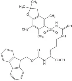 N-[(9H-флуорен-9-илметокси)карбонил]-NG-(2,2,4,6,7-пентаметилдигидробензофуран-5-сульфонил)-D-аргинин