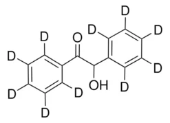 Бензоин-(кольца-d10)