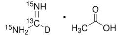 Формамидин-<sup>13</sup>C,d,<sup>15</sup>N<sub>2</sub> ацетат