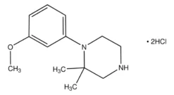 1-(3-метоксифенил)-2,2-диметилпиперазин дигидрохлорид