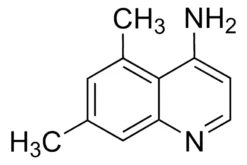 4-Амино-5,7-диметилхинолин
