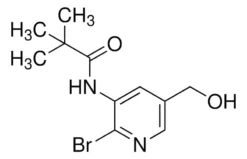 N-(2-Бром-5-(гидроксиметил)пиридин-3-ил)пиваламид