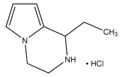 Солянокислый 1-этил-1,2,3,4-тетрагидропирроло[1,2-a]пиразин