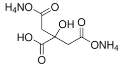 Цитрат аммония двухзамещённый BioXtra ≥99% (CAS 3012-65-5)