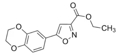 Этиловый эфир 5-(2,3-дигидробензо[b][1,4]диоксин-7-ил)изоксазол-3-карбоновой кислоты