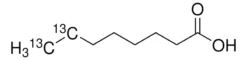 Октановая кислота-7,8-¹³C₂