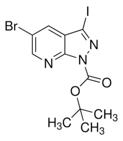 трет-Бутил 5-бромо-3-иодо-1H-пиразоло[3,4-b]пиридин-1-карбоксилат
