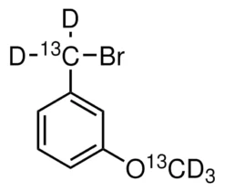 3-Метокси-13C,d3-бензил-α-13C,α,α-d2 бромид