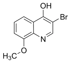 3-Бром-4-гидрокси-8-метоксихинолин