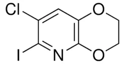 7-Хлор-6-иод-2,3-дигидро-[1,4]диоксино[2,3-b]пиридин