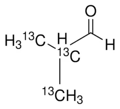 Изобутиральдегид-(2-метил,2,3-¹³C₃)