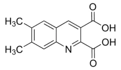 2,3-Дикарбоновая кислота 6,7-диметилхинолина
