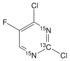 2,4-Дихлор-5-фторпиримидин-2-<sup>13</sup>C,<sup>15</sup>N<sub>2</sub>