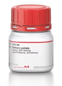 Ацетат натрия безводный >99% USP: гемодиализ и антимикробная защита
