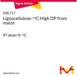 Лигноцеллюлоза-<SUP>13</SUP>C с высокой степенью полимеризации из кукурузы