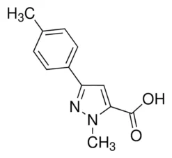 1-метил-3-(п-толил)-1H-пиразол-5-карбоновая кислота