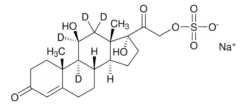 Гидрокортизон-9,11,12,12-d₄ 21-сульфат натрия