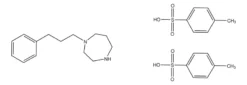 1-(3-Фенилпропил)-1,4-диазепана бис(п-толуолсульфонат)