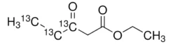 Этиловый эфир 3-кетопентановой кислоты-3,4,5-¹³C