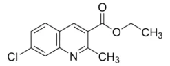 Этиловый эфир 7-хлор-2-метилхинолин-3-карбоновой кислоты