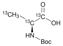 N-(трет-Бутоксикарбонил)-L-аланин-¹³C₃
