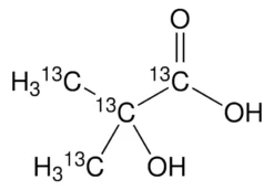 2-Гидроксиизомасляная кислота-<sup>13</sup>C<sub>4</sub>