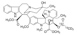 Винбластин-¹³C₂,d₃