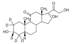 Раствор Тетрагидрокортизон-2,2,3,4,4-d<SUB>5</SUB>