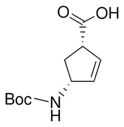 Кислота (1S,4R)-(−)-4-(Бок-амино)-2-циклопентен-1-карбоновая