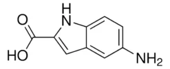 5-амино-1H-индол-2-карбоновая кислота